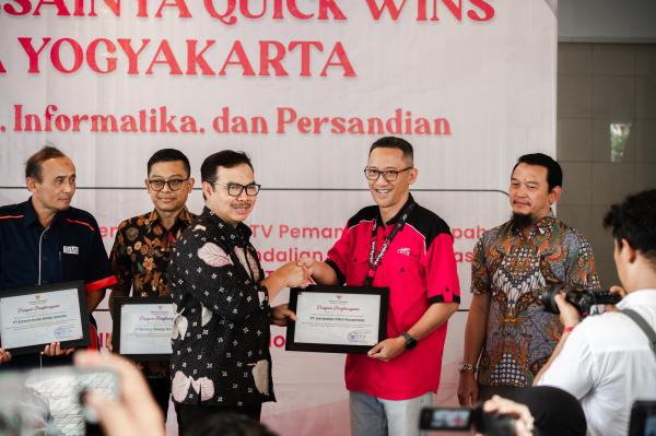 CITRANET DUKUNG QUICK WINS 100 HARI KERJA WALI KOTA - WAKIL WALI KOTA YOGYAKARTA
